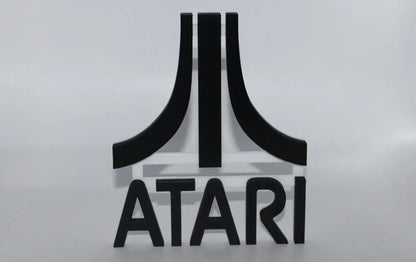 Atari 3D printed Logo Art