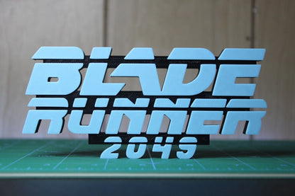 Blade Runner 2049 3D printed Comic Logo Art