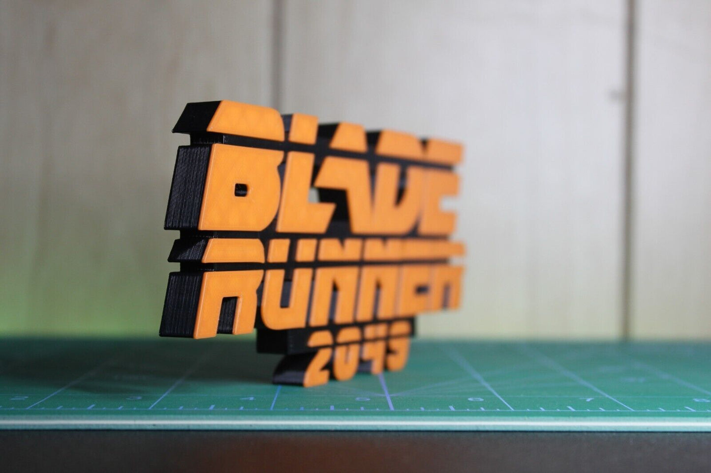 Blade Runner 2049 3D printed Comic Logo Art