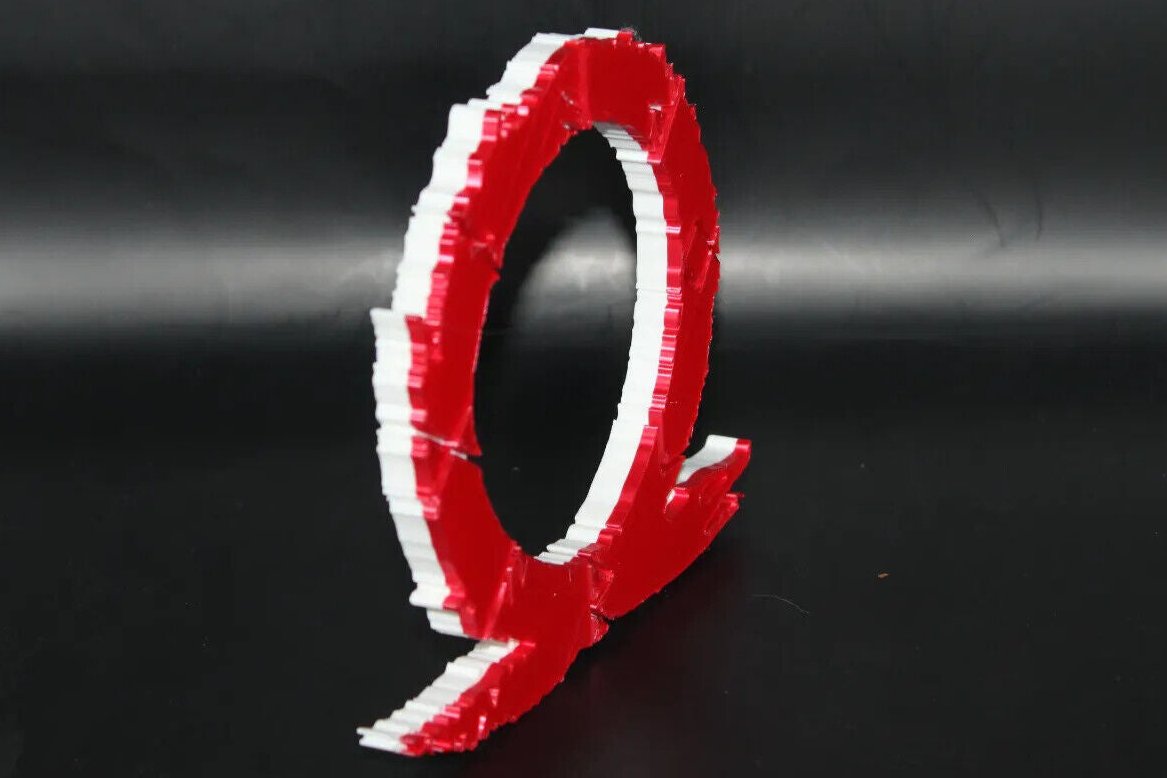 God of War Video Game 3D printed Logo Art