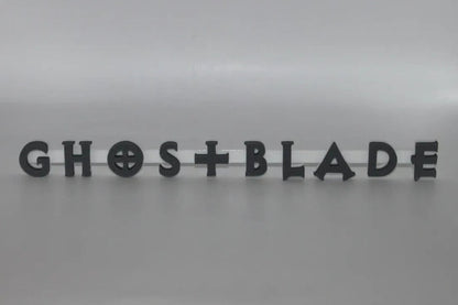 Ghost Blade 3D printed Comic Logo Art