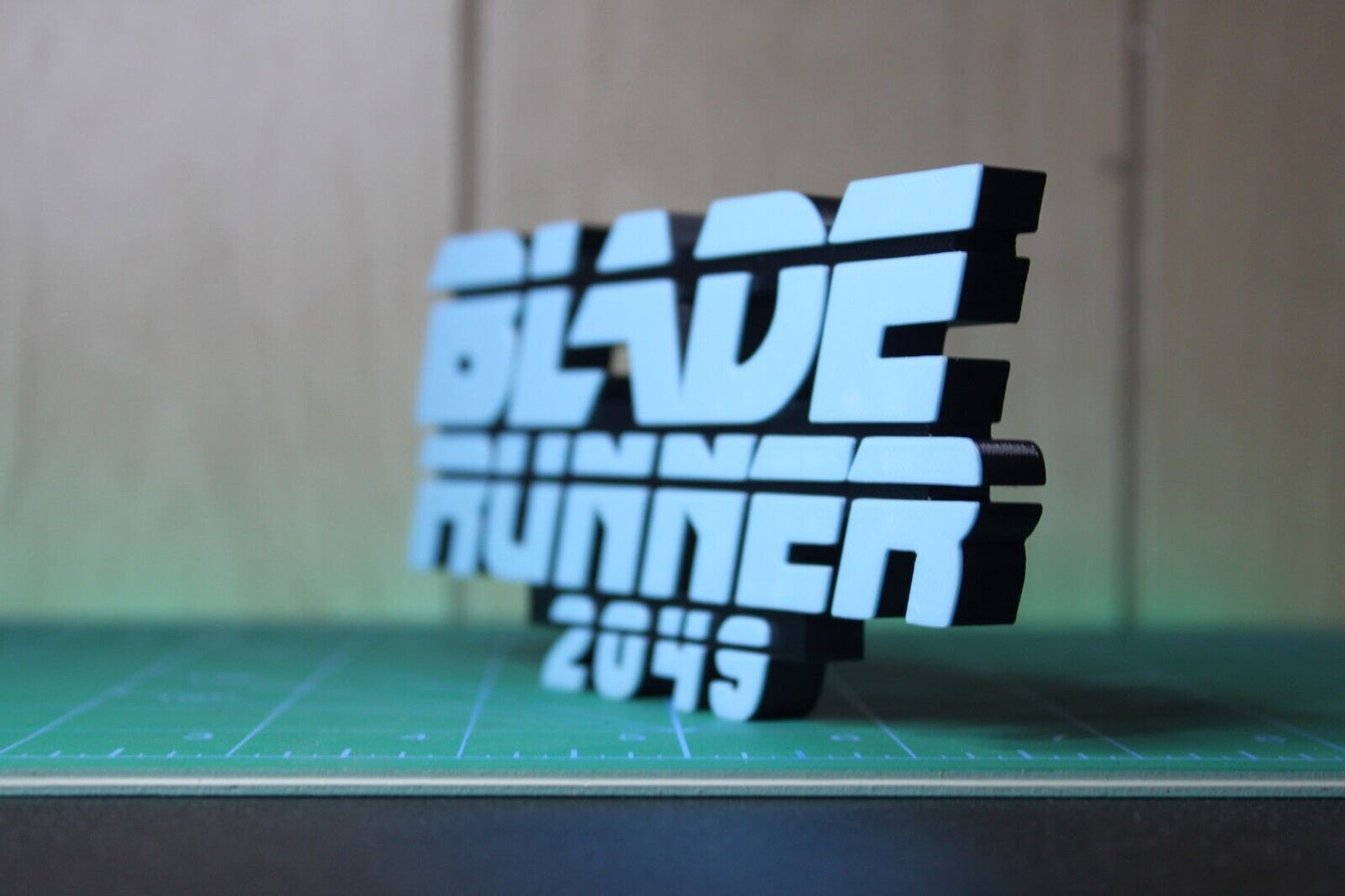 Blade Runner 2049 3D printed Comic Logo Art