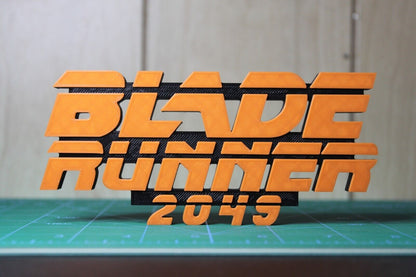 Blade Runner 2049 3D printed Comic Logo Art