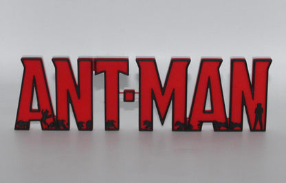 Ant-Man 3D printed Logo Sign Wall Desk Shelf Art