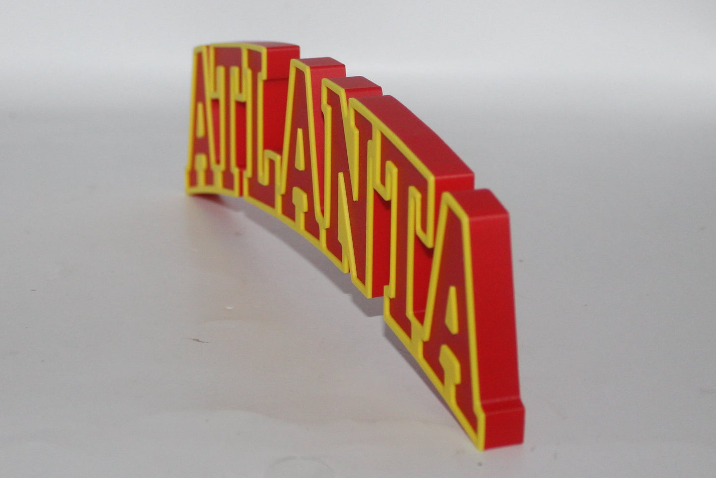 Atlanta Hawks 3D printed Logo Sign Wall Desk Shelf Art