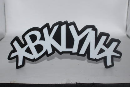 Brooklyn Nets 3D printed Logo Sign Wall Desk Shelf Art