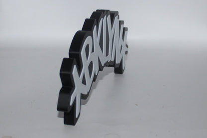 Brooklyn Nets 3D printed Logo Sign Wall Desk Shelf Art