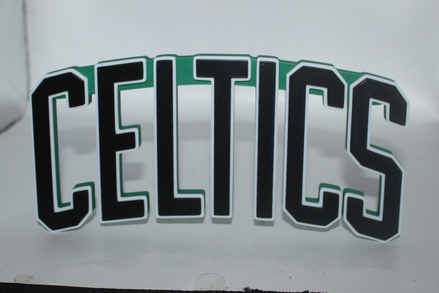 Boston Celtics 3D printed Logo Sign Wall Desk Shelf Art