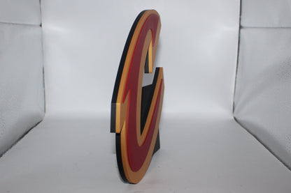 Cleveland Cavaliers 3D printed Logo Sign Wall Desk Shelf Art