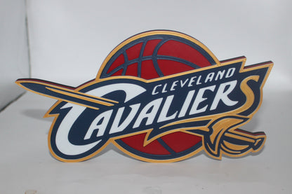 Cleveland Cavaliers 3D printed Logo Sign Wall Desk Shelf Art