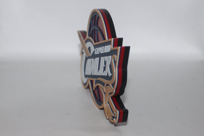 Cleveland Cavaliers 3D printed Logo Sign Wall Desk Shelf Art