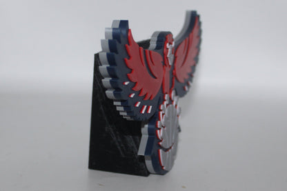 Atlanta Hawks 3D printed Logo Sign Wall Desk Shelf Art