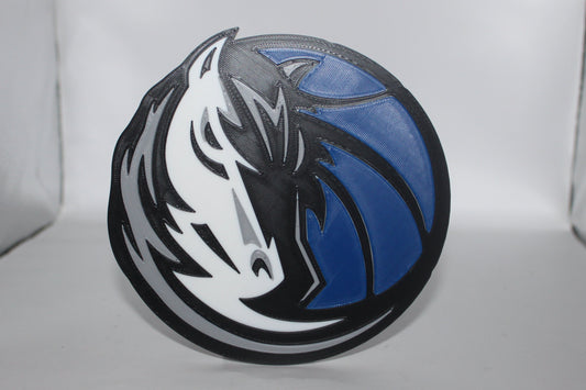 Dallas Mavericks 3D printed Logo Sign Wall Desk Shelf Art
