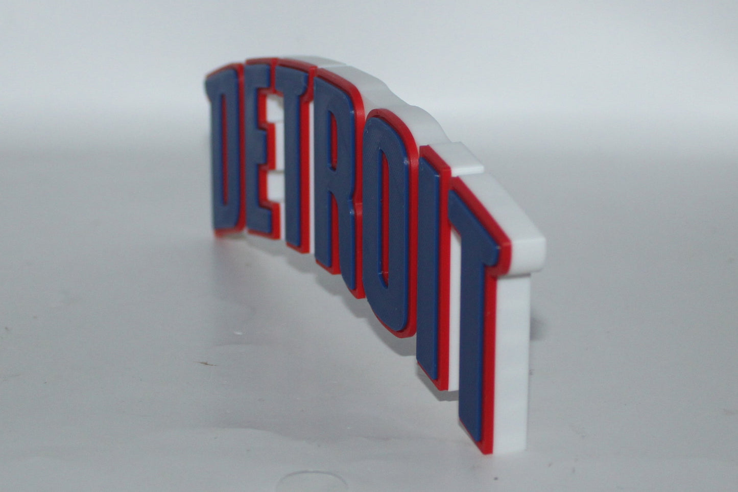 Detroit Pistons 3D printed Logo Sign Wall Desk Shelf Art