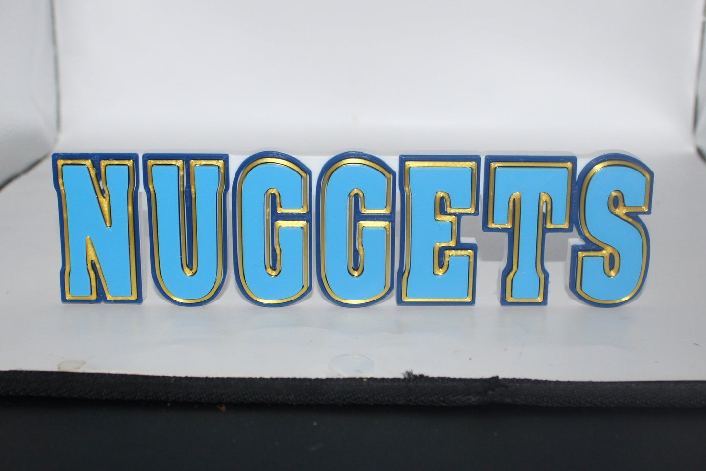 Denver Nuggets 3D printed Logo Sign Wall Desk Shelf Art
