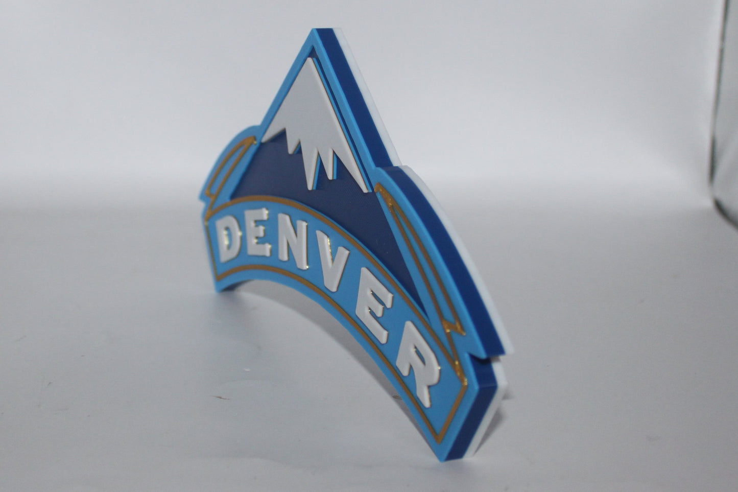 Denver Nuggets 3D printed Logo Sign Wall Desk Shelf Art