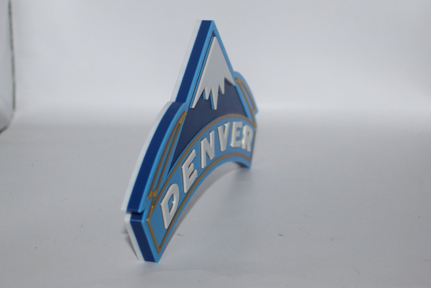 Denver Nuggets 3D printed Logo Sign Wall Desk Shelf Art