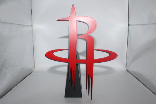 Houston Rockets 3D printed Logo Sign Wall Desk Shelf Art