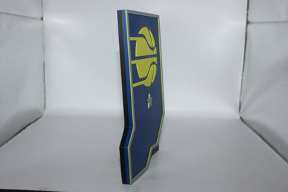 Indiana Pacers 3D printed Logo Sign Wall Desk Shelf Art