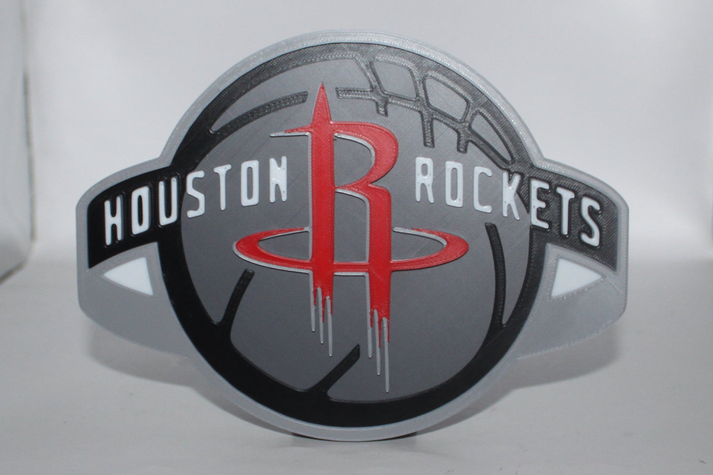Houston Rockets 3D printed Logo Sign Wall Desk Shelf Art
