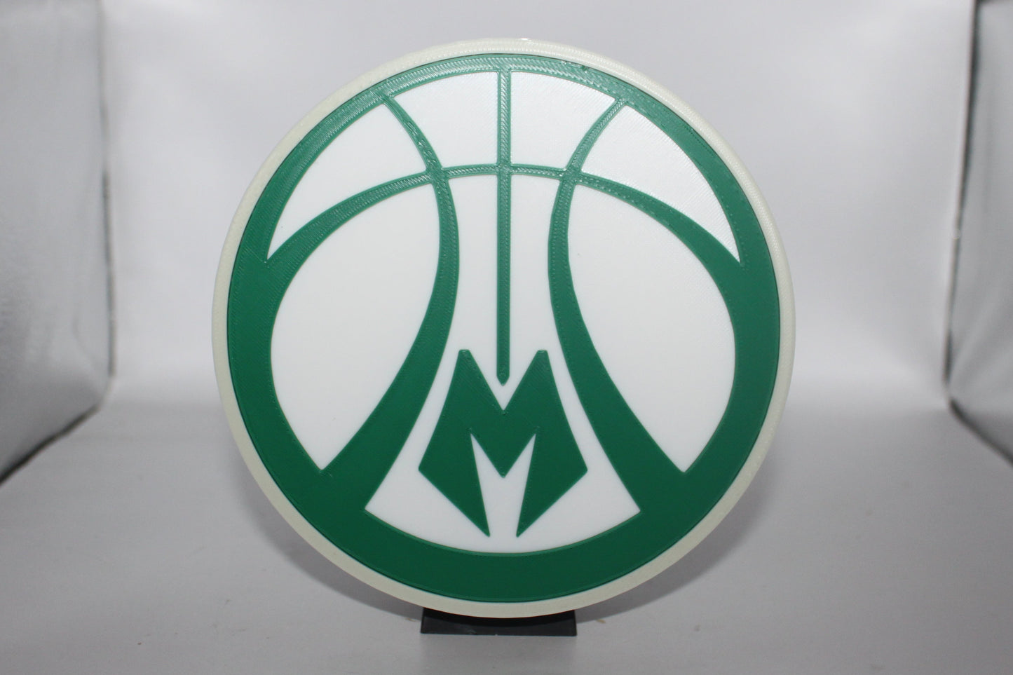 Milwaukee Bucks 3D printed Logo Sign Wall Desk Shelf Art