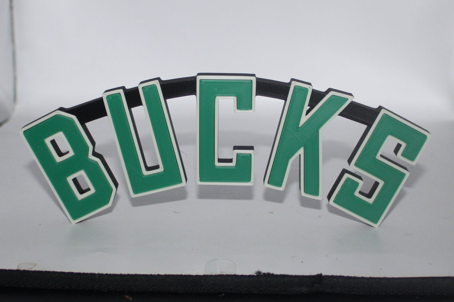 Milwaukee Bucks 3D printed Logo Sign Wall Desk Shelf Art