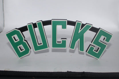Milwaukee Bucks 3D printed Logo Sign Wall Desk Shelf Art