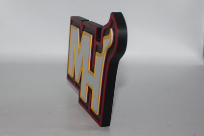 Miami Heat 3D printed Logo Sign Wall Desk Shelf Art