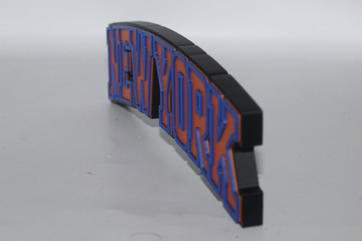 Custom Knicks Sign New York Knicks 3D printed Logo Sign Wall Desk Shelf Art – WindyCity3D