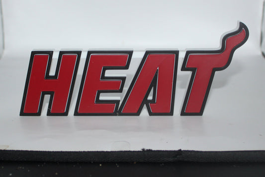 Miami Heat 3D printed Logo Sign Wall Desk Shelf Art