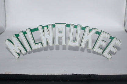 Milwaukee Bucks 3D printed Logo Sign Wall Desk Shelf Art