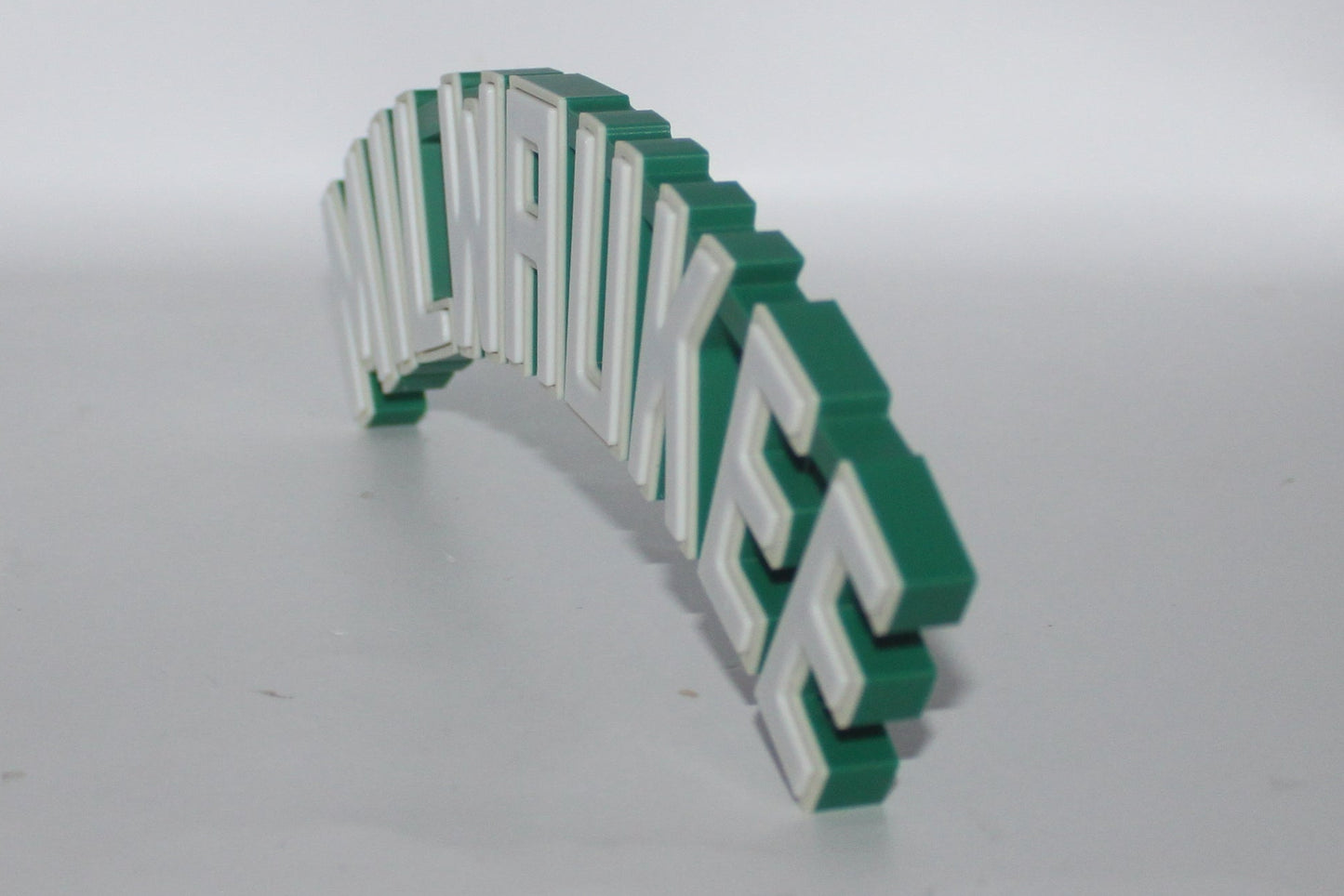 Milwaukee Bucks 3D printed Logo Sign Wall Desk Shelf Art