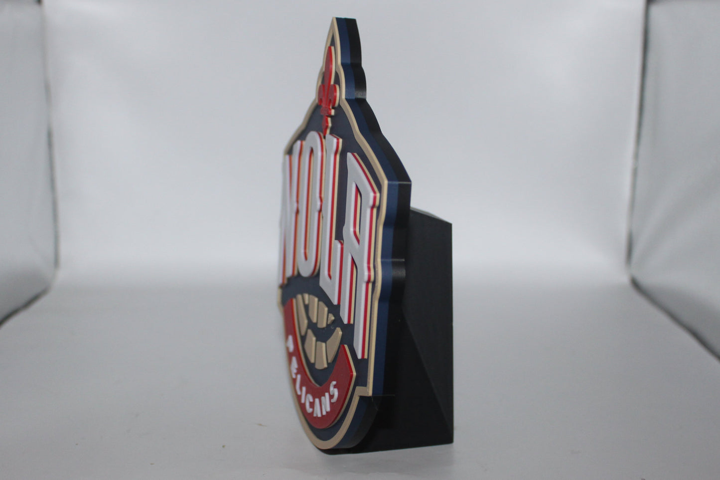 New Orleans Pelicans 3D printed Logo Sign Wall Desk Shelf Art