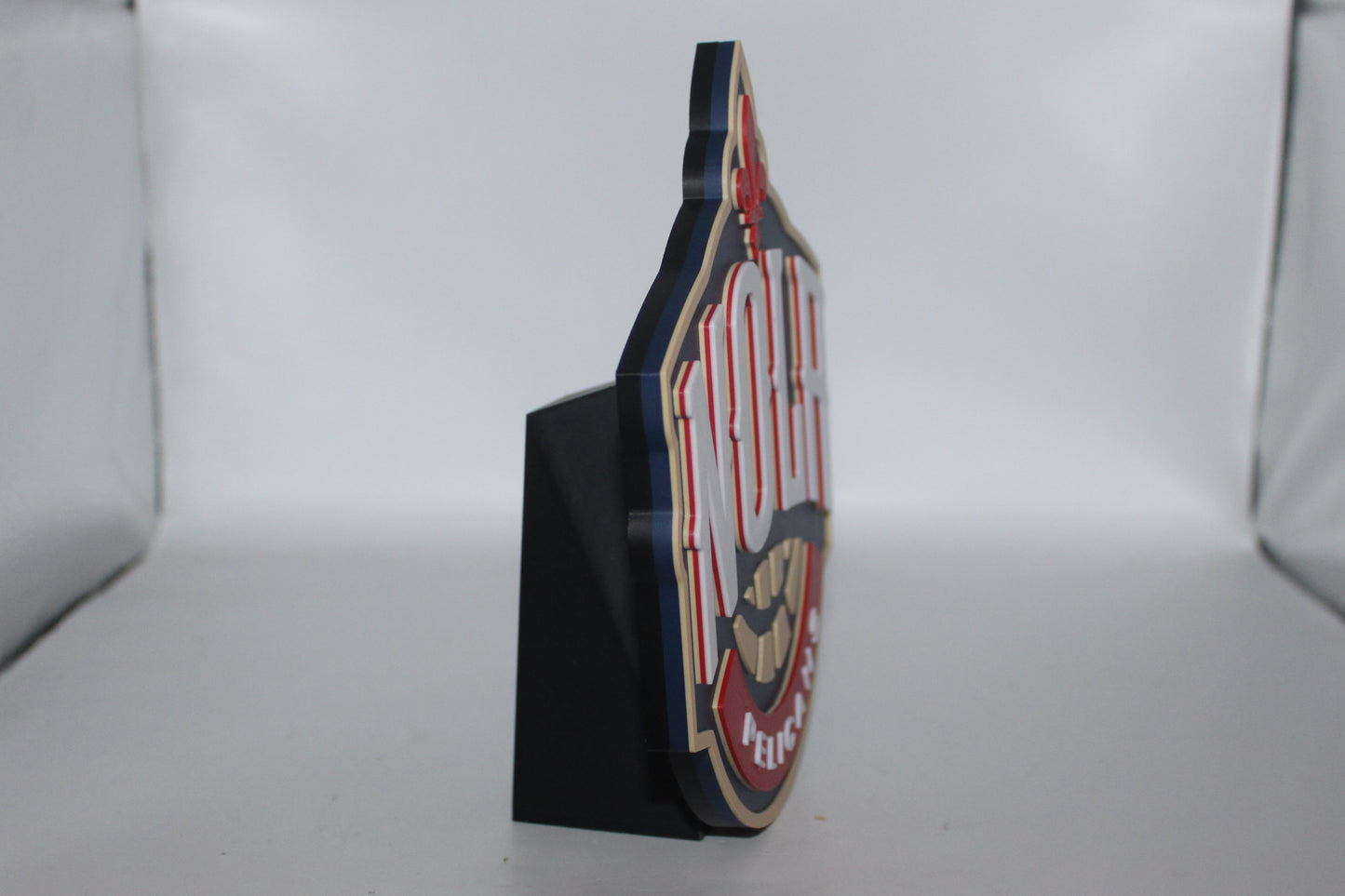 New Orleans Pelicans 3D printed Logo Sign Wall Desk Shelf Art