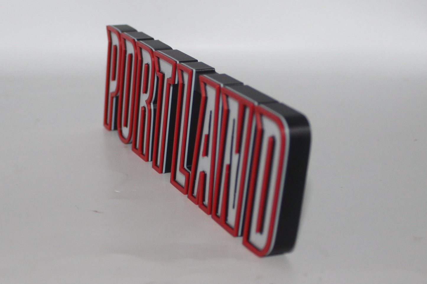 Portland Trail Blazers 3D printed Logo Sign Wall Desk Shelf Art