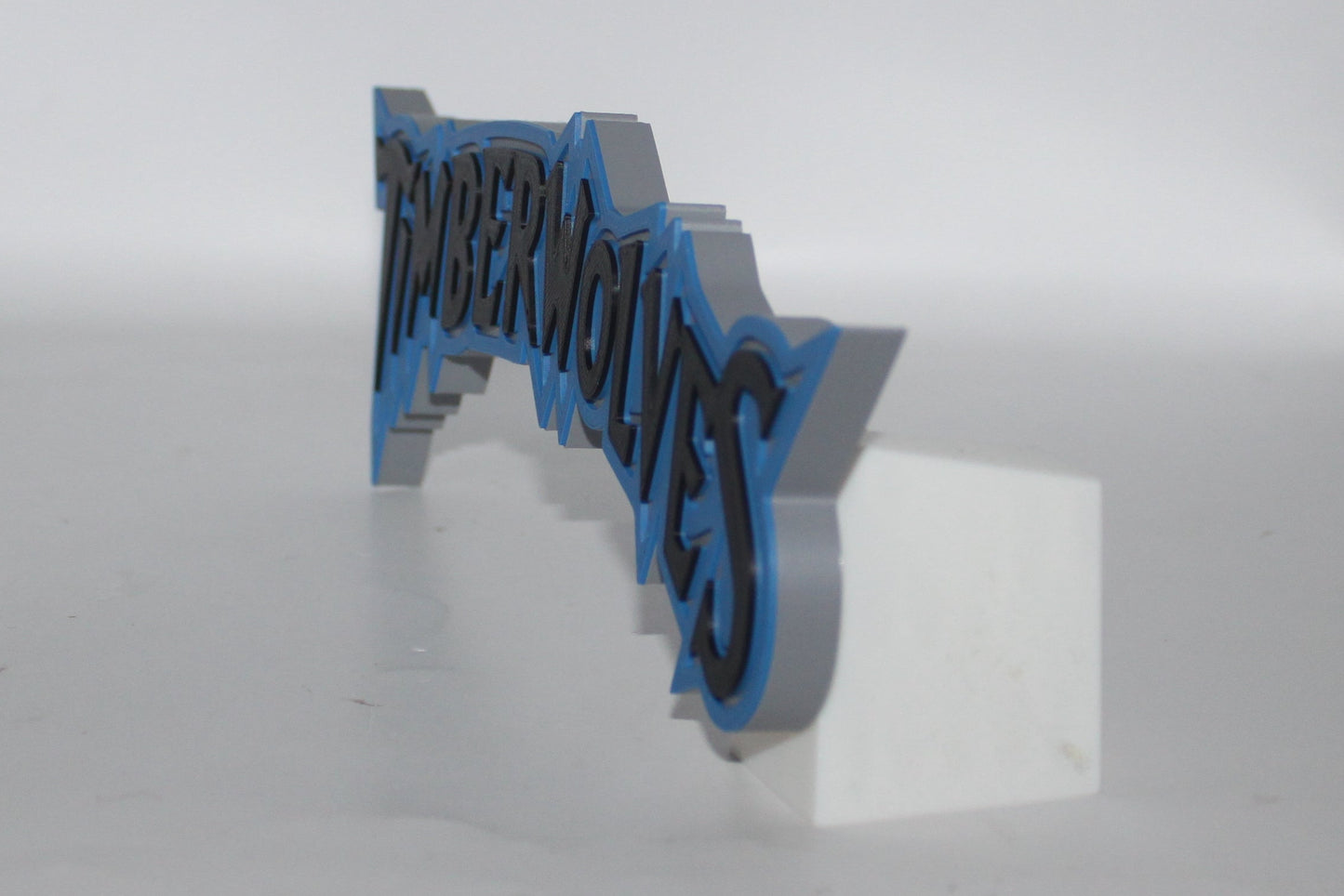 Minnesota Timberwolves 3D printed Logo Sign Wall Desk Shelf Art