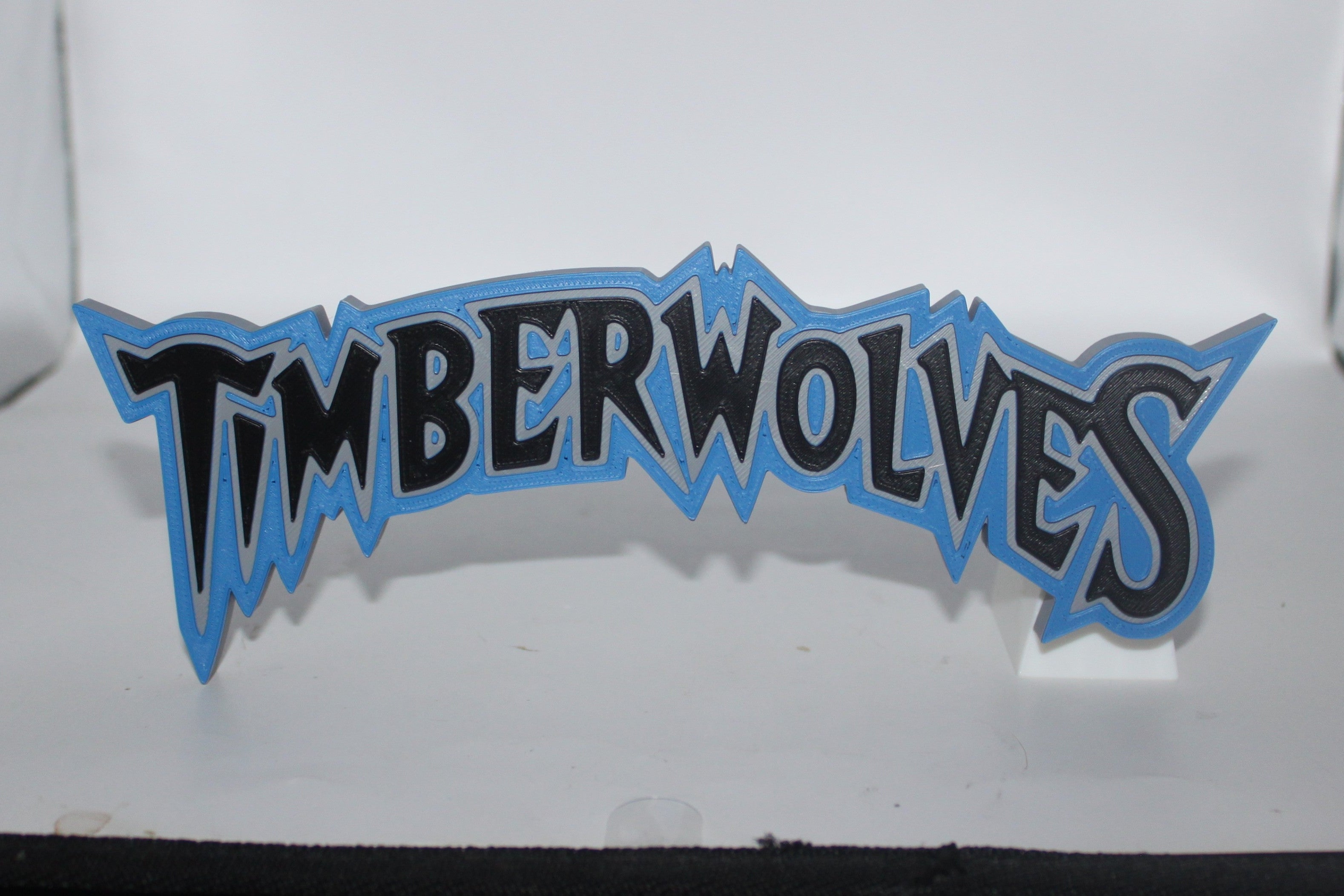 Minnesota Timberwolves 3D printed Logo Sign Wall Desk Shelf Art ...