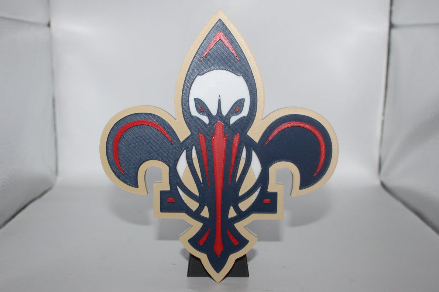 New Orleans Pelicans 3D printed Logo Sign Wall Desk Shelf Art