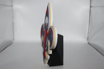 New Orleans Pelicans 3D printed Logo Sign Wall Desk Shelf Art