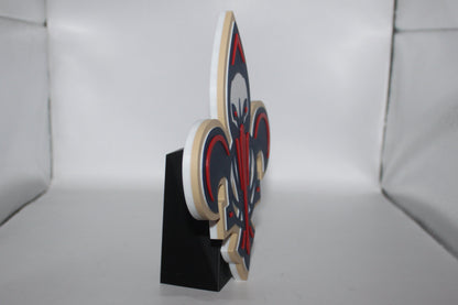 New Orleans Pelicans 3D printed Logo Sign Wall Desk Shelf Art