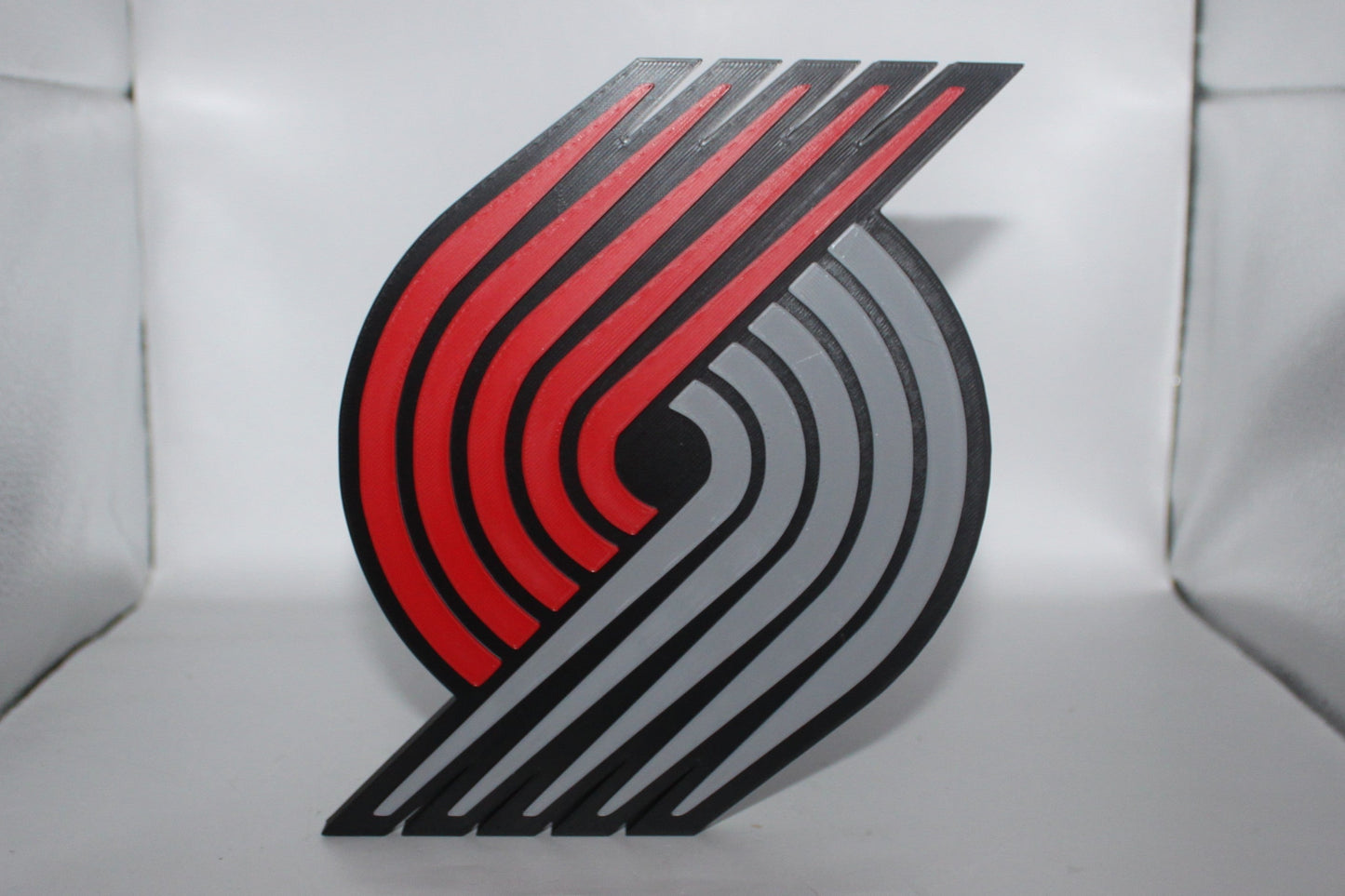 Portland Trail Blazers 3D printed Logo Sign Wall Desk Shelf Art