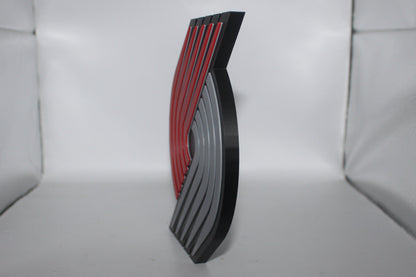 Portland Trail Blazers 3D printed Logo Sign Wall Desk Shelf Art
