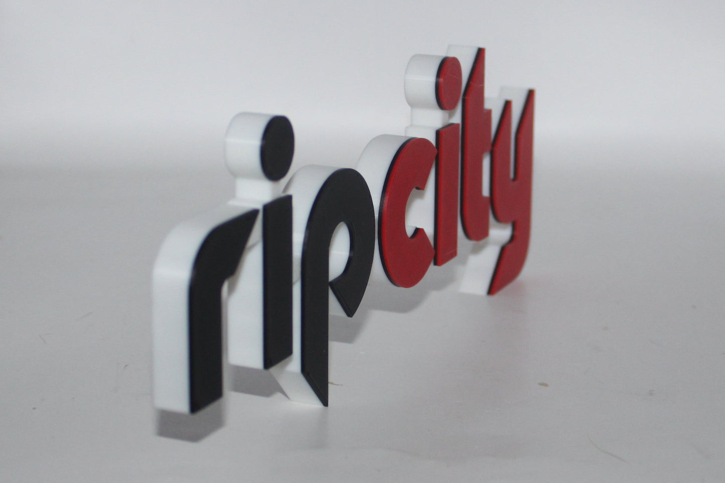 Portland Trail Blazers 3D printed Logo Sign Wall Desk Shelf Art
