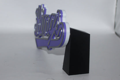 Sacramento Kings 3D printed Logo Sign Wall Desk Shelf Art