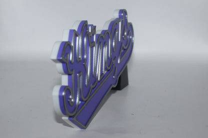 Sacramento Kings 3D printed Logo Sign Wall Desk Shelf Art