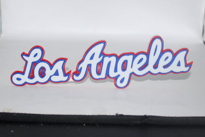 Los Angeles Clippers 3D printed Logo Sign Wall Desk Shelf Art