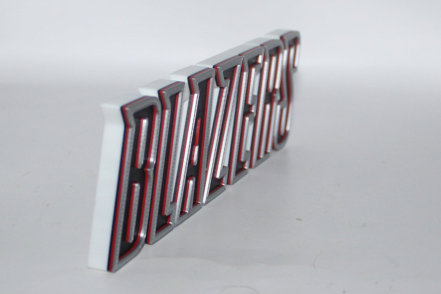 Portland Trail Blazers 3D printed Logo Sign Wall Desk Shelf Art