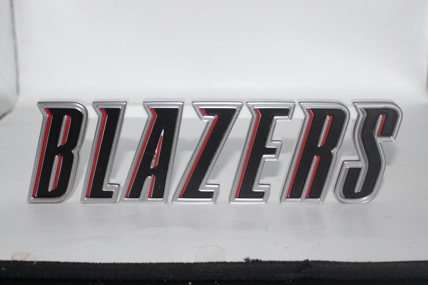 Portland Trail Blazers 3D printed Logo Sign Wall Desk Shelf Art