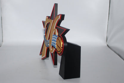 Philadelphia 76ers 3D printed Logo Sign Wall Desk Shelf Art