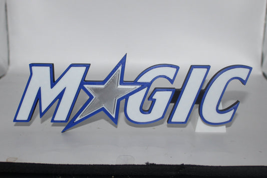 Orlando Magic 3D printed Logo Sign Wall Desk Shelf Art